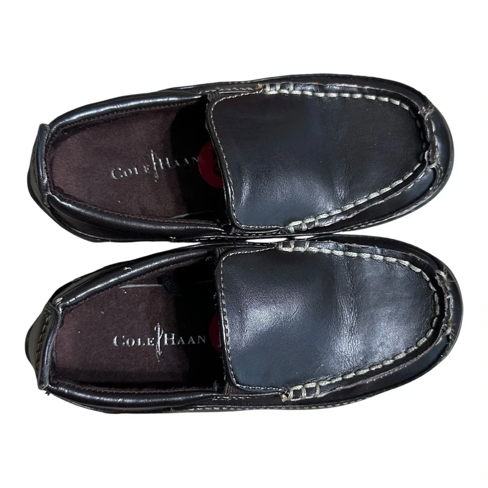 Cole Haan Brown Slip-On Toddler Loafers